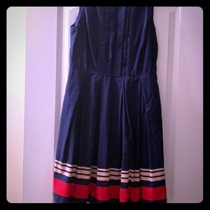 Jason Wu for Target navy dress w/ pleated skirt